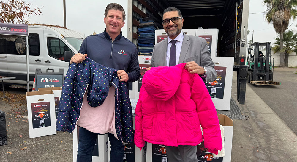 Community donates to Fresno Mission to keep our region warm  