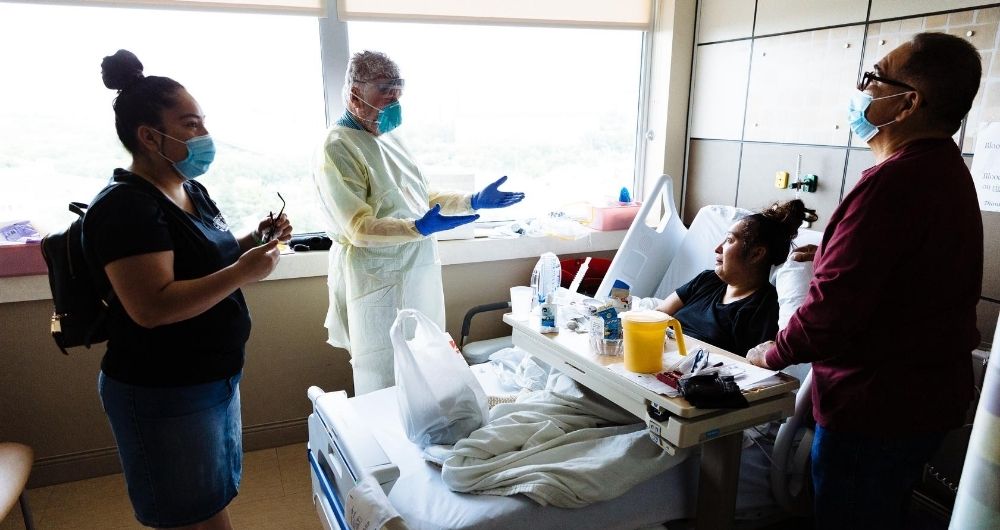 Beating coronavirus took a team and a machine