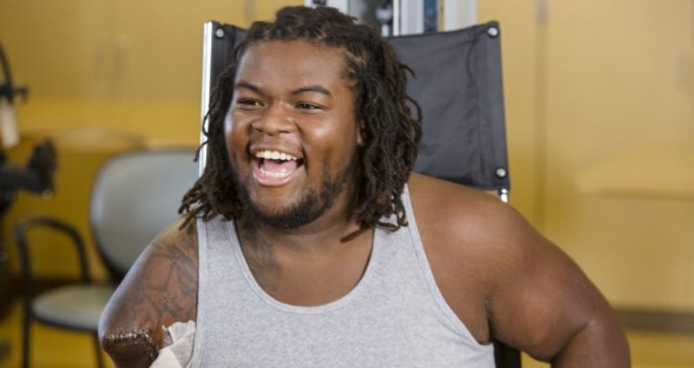 Motorcycle accident doesn’t slow down Donald Speed’s positive attitude
