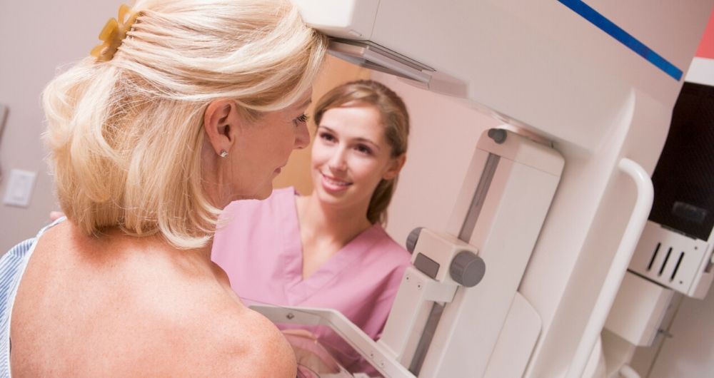 A clear breast exam, a big relief