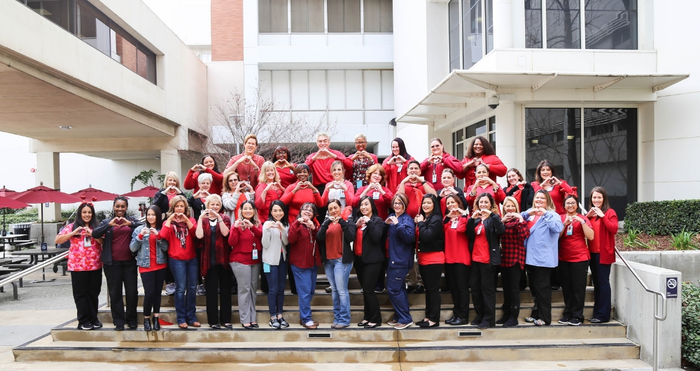 Community Goes Red For Heart Month
