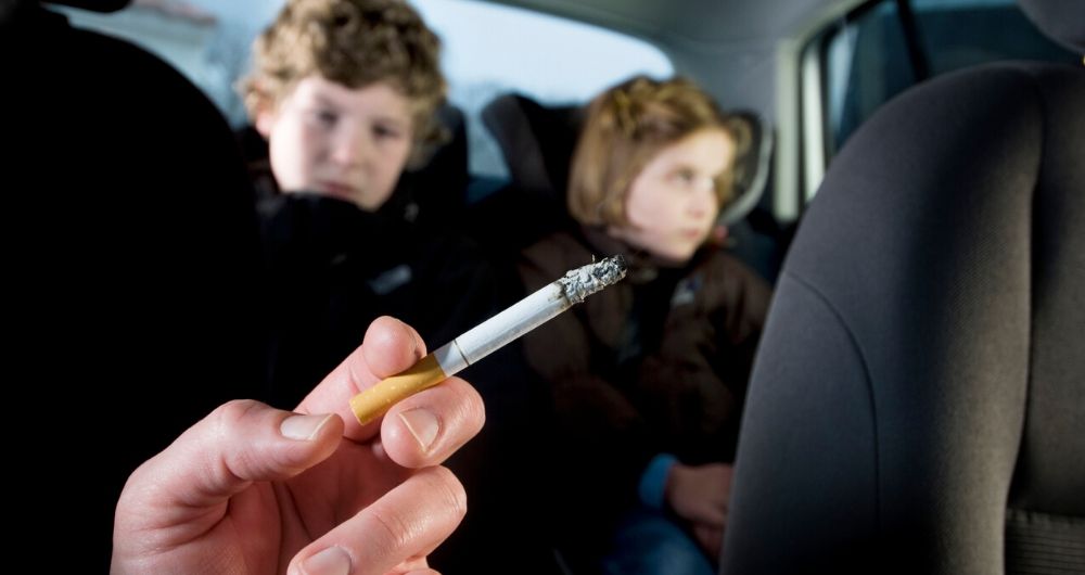 Dangers of secondhand smoke and children
