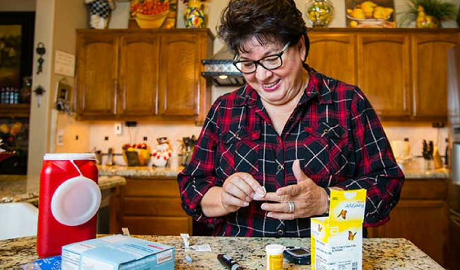 Lowering diabetes complication risks with education